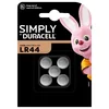 Image de Lot De 5 Piles Duracell Simply Lr44