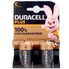 Image de Pack piles DURACELL PLUS POWER LR14/MN1400 x 2 u