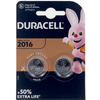 Image de Pack piles DURACELL BOUTON LITHIUM 3V 2016 DL/CR2016 x 2 u