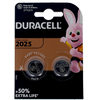 Image de Pack piles DURACELL BOUTON LITHIUM 3V 2025 DL/CR2025 x 2 u