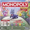 Image de Premier Jeu De Société Enfant Monopoly Junior 2 En 1 Multicolore