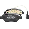 Image de DELPHI LP2276 Jeu de plaquettes de frein contact de signal d'usure inclus, avec tôle anti-bruit, avec accessoires