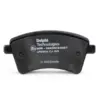 Image de DELPHI LP2504 Jeu de plaquettes de frein contact de signal d'usure inclus, avec tôle anti-bruit, avec accessoires
