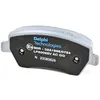 Image de DELPHI LP5005EV Jeu de plaquettes de frein avec tôle anti-bruit, avec accessoires
