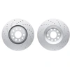 Image de DELPHI BG9360C Disque de frein perforé, revêtu, à haute teneur en carbone