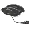 Image de DELPHI LP3389 Jeu de plaquettes de frein contact de signal d'usure inclus, avec tôle anti-bruit, avec accessoires