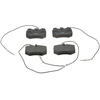 Image de FERODO FDB687 Jeu de plaquettes de frein contact de signal d'usure inclus, sans accessoires
