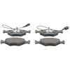 Image de FERODO FDB912 Jeu de plaquettes de frein contact de signal d'usure inclus, avec clip de piston, sans accessoires