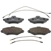 Image de FERODO FDB874 Jeu de plaquettes de frein contact de signal d'usure inclus, sans accessoires