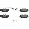 Image de FERODO FDB994 Jeu de plaquettes de frein contact de signal d'usure inclus, avec vis d'étrier de frein, avec accessoires