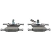 Image de FERODO FDB1040 Jeu de plaquettes de frein contact de signal d'usure inclus, avec clip de piston, sans accessoires