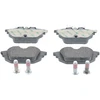 Image de FERODO FDB1113 Jeu de plaquettes de frein non préparé pour l'indicateur d'usure, avec vis d'étrier de frein, avec accessoires