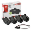 Image de FERODO FDB925B Jeu de plaquettes de frein contact de signal d'usure inclus, sans accessoires