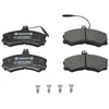Image de FERODO FVR287 Jeu de plaquettes de frein contact de signal d'usure inclus, avec vis d'étrier de frein, avec accessoires