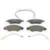 Image de FERODO FDB1410 Jeu de plaquettes de frein contact de signal d'usure inclus, avec vis d'étrier de frein, avec accessoires