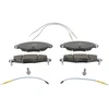 Image de FERODO FDB1412 Jeu de plaquettes de frein contact de signal d'usure inclus, avec vis d'étrier de frein, avec accessoires
