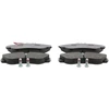 Image de FERODO FVR968 Jeu de plaquettes de frein contact de signal d'usure inclus, avec vis d'étrier de frein, avec accessoires
