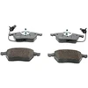 Image de FERODO FDB1496 Jeu de plaquettes de frein contact de signal d'usure inclus, avec clip de piston, sans accessoires