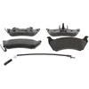 Image de FERODO FDB1608 Jeu de plaquettes de frein contact de signal d'usure inclus, avec clip de piston, avec accessoires