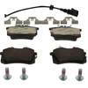 Image de FERODO FDB1645 Jeu de plaquettes de frein contact de signal d'usure inclus, avec vis d'étrier de frein, avec accessoires