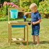 Image de Table À Rempoter Pour Enfant Early Fun Bois Fsc® Marron - Bleu - Noir