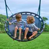 Image de Balançoire Nid Pour Portique Métal D120cm Bleu - Noir