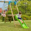 Image de Toboggan Glissière Plastique 220cm Vert