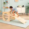 Image de Pont Toboggan Montessori Bois Fsc® Marron