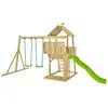 Image de Aire De Jeux Portique Kingswood Bois Fsc® Marron - Vert