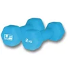 Image de Haltère hexagonal recouverts de néoprène UFE (x2) Bleu 2x2 kg UFW033