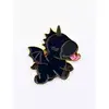 Image de Pin's licorne noir Unipin Wild Spirit
