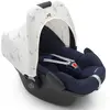 Image de Hoody Protection Solaire Pour Poussette Et Siège Auto Dandelion Blanc