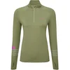 Image de Ronhill Tech Afterhours 1/2 Zip Maillot De Course Femmes-Vert Olive, Taille L
