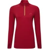 Image de Ronhill Core Thermal 1/2 Zip Maillot De Course Femmes-Rouge, Taille L
