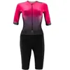 Image de Combinaison trifonction femme Huub Collective Trisuit Rose M TCWLCRBW-M