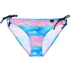 Image de Bas de bikini irisé avec liens à nouer femme Superdry Multicolore 44 G30010BQ-NV9