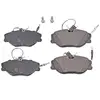 Image de BLUE PRINT ADP154237 Jeu de plaquettes de frein Essieu avant, contact de signal d'usure inclus, avec vis/boulons