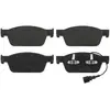 Image de BLUE PRINT ADV1842100 Jeu de plaquettes de frein Essieu avant, contact de signal d'usure inclus, avec clip de piston
