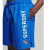 Image de Short de bain avec motif appliqué Superdry Code 48 cm Bleu S M3010187A-OM3