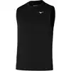 Image de Mizuno Core Impulse Maillot de course Hommes - noir, Taille S