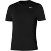Image de Mizuno Impulse Core Maillot de course Hommes - noir, Taille M