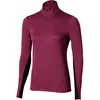 Image de Mizuno Tech Thermal Charge Half Zip Maillot De Course Femmes-Violet, Taille S