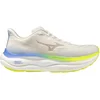 Image de Mizuno Wave Sky 9 Chaussure de running sans stabilisateurs Femmes-blanc, gris, Taille 42
