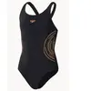 Image de Maillot de bain 1 pièce fille Speedo Eco Placement Muscleback Noir 16 ans 08324-17523