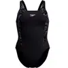 Image de Maillot de bain 1 pièce femme Speedo Eco+ Hyperboom Splice Muscleb Noir 40 13470-18692