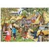 Image de Pièces XXL - Chevaux et Chiens Courants 500 Pièces HOP - House of Puzzles