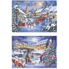 Image de 2 Puzzles - Pièces XXL - Christmas Is Coming 500 Pièces HOP - House of Puzzles