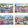 Image de 4 Puzzles - Jours au Port 500 Pièces HOP - House of Puzzles