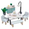 Image de Salle À Manger Pour Maison De Poupées Beige