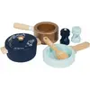 Image de Ensemble De Casseroles Bleu